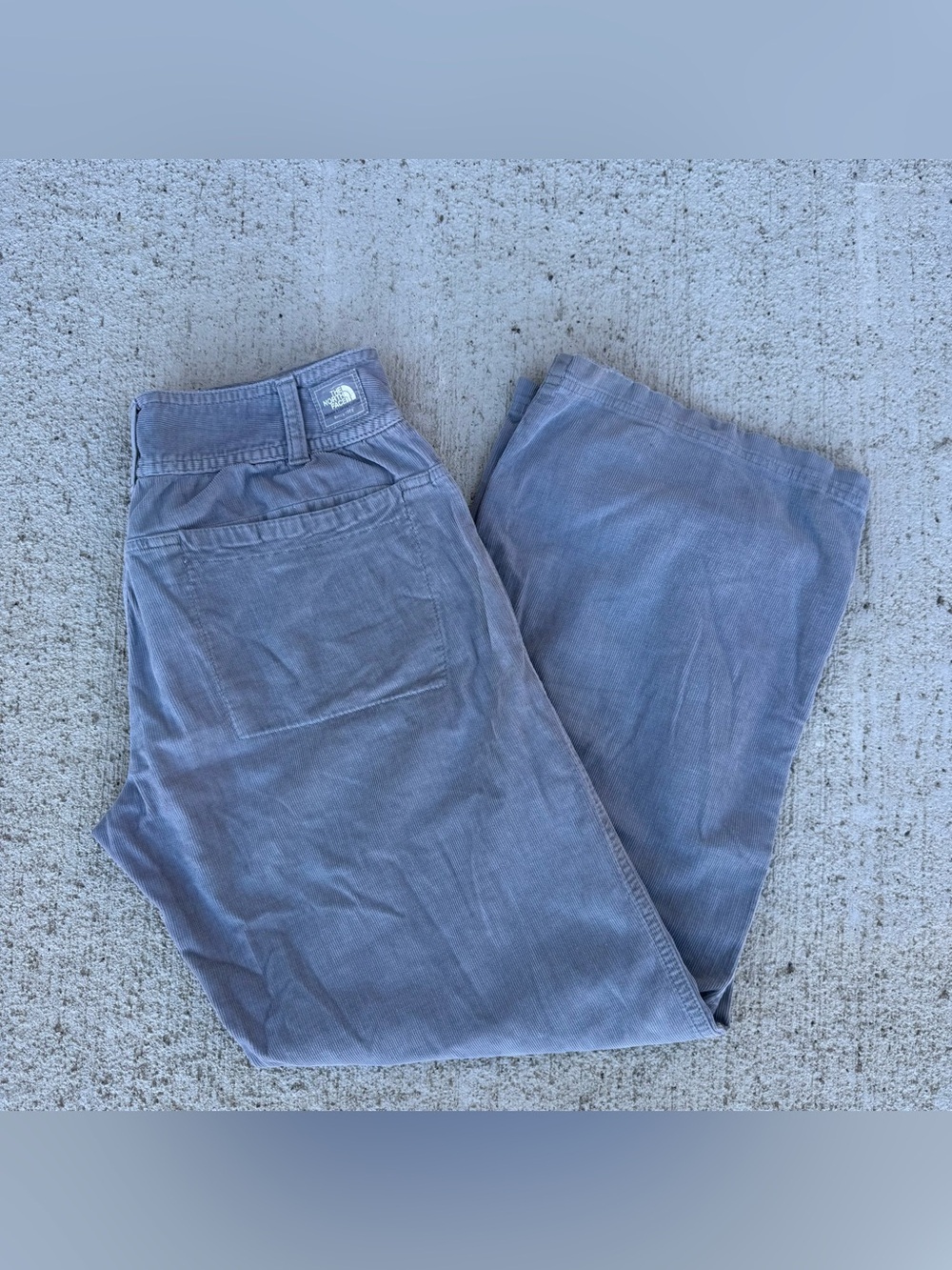 The North Face Womens Size 6 Reg Gray Corduroy Pants